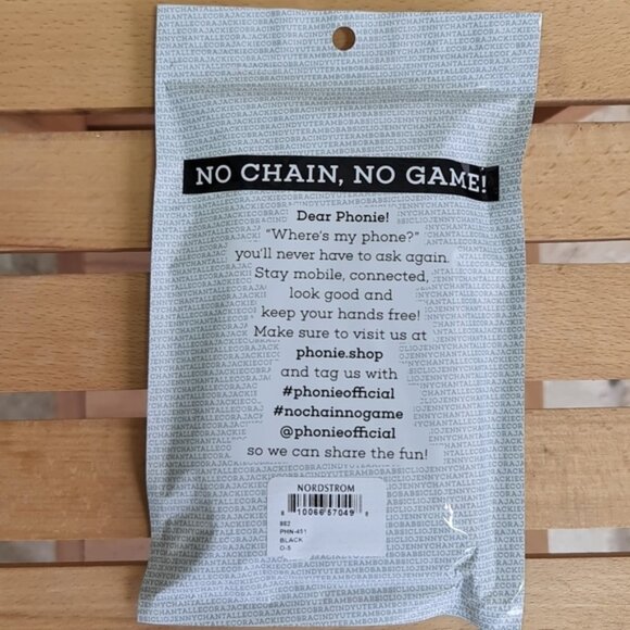 PHONIE Jackson Iphone 11 Pro Max Case With Necklace Cord In Black - Picture 4 of 4